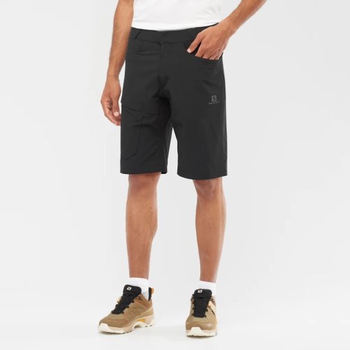 Black Salomon Wayfarer Men's Shorts | IE DS9517